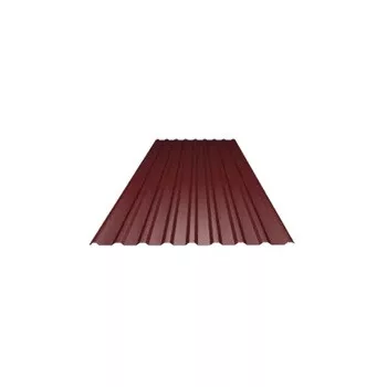   ZENSTEEL T18 trapézlemez, RAL3009 fényes (kétoldalas bordó) - 2000mm - vtg.: 0,35mm