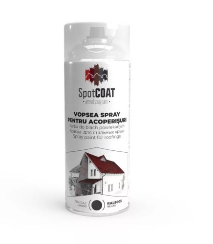 ZENSTEEL Retusáló, javító spray, Csokoládé barna (RAL8017) 400ml