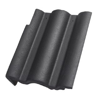 Bramac Római Protector antracit Szegélycserép balos