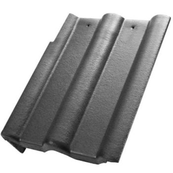 Bramac Platinum Star ezüst metál Szegélycserép jobbos