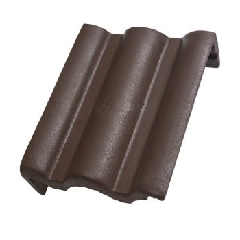   Bramac Római Novo barna Szegélycserép balos rövid szoknyás