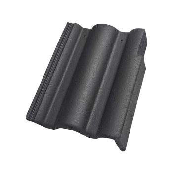   Bramac Római Novo antracit Szegélycserép jobbos hosszú szoknyás