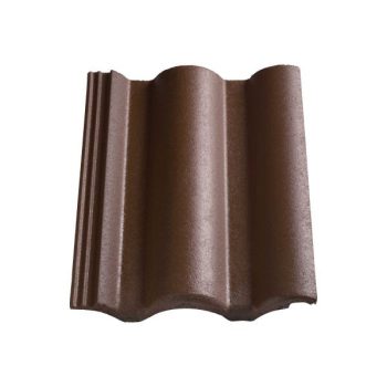 Bramac Római Star sötétbarna Szegélycserép jobbos