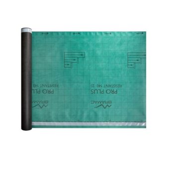   Bramac Pro Plus Resistant 140 2S páraáteresztő tetőfólia, dupla ragasztósávval