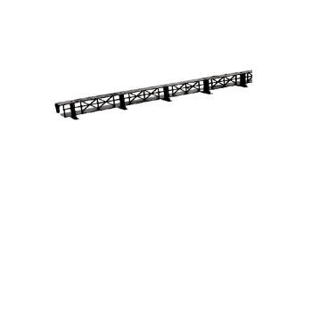 Bramac Antracit Szellőző léc fésű nélkül