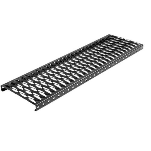 Bramac Fekete Biztonsági rács 25 × 80,5cm (acél)