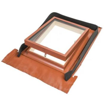 Bramac Vörös Luminex alu tetőkibúvó ablak 45x55 cm