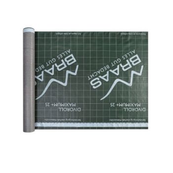   Bramac Maximum 2S páraáteresztő tetőfólia hálóerősítéssel, dupla ragasztósávval