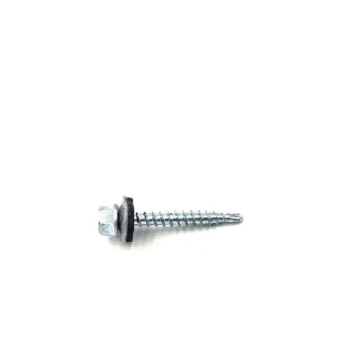 Koelner RAL 3016 Piros hatlapfejű önfúró csavar fához fém/EPDM alátéttel 4,8x35