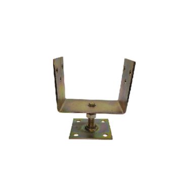   Koelner Talpas U alakú oszloptartó 100x100x85mm (magasságban állítható)