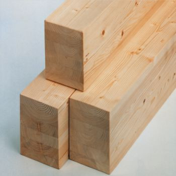 BSH Rétegragasztott fatartó, Lucfenyő, nem látszó minőség 120mm X 120mm X 13000mm