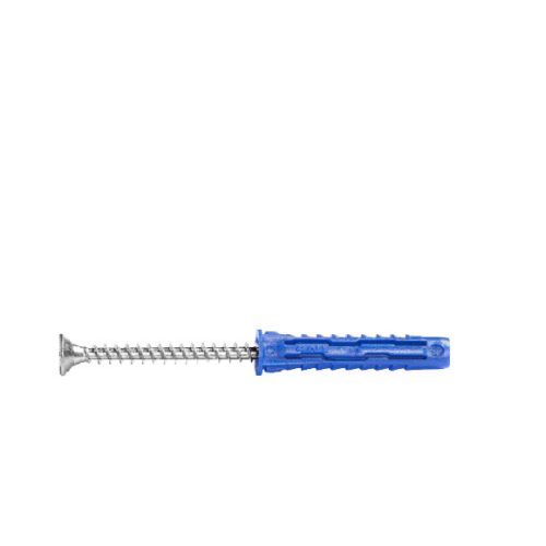 Koelner 4ALL nagyteljesítményű nylon dübel 10x50mm + Süllyeszett fejű csavar 6x60mm (10db/csom