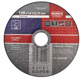 Koelner 125x1x22,23 Extravékony vágótárcsa acélhoz