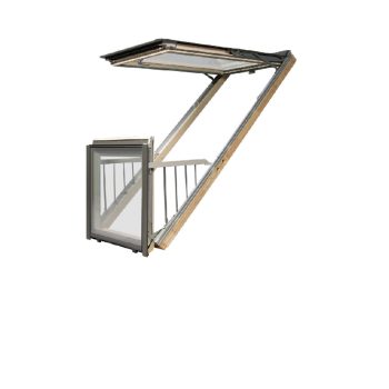 Fakro tetőtéri ablak FGH-V P2 FSC 78x255  