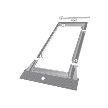 Fakro burkolókeret EZV-A 78x118     