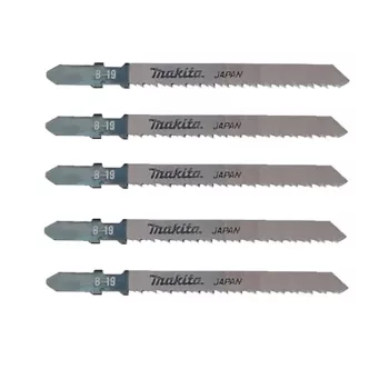   MAKITA 5db HCS B-19 szúrófűrészlap FURNÉR, befejező, TPI:12, L:90mm
