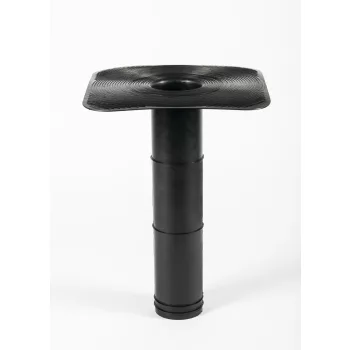   Italprofili "EXTRALONG" bitumenes tetőösszefolyó 80 mm átmérő 485 mm hosszú