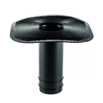   Italprofili bitumenes tetőösszefolyó 100 mm átmérő, 250 mm hosszú