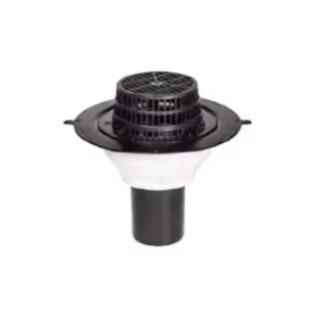   Italprofili "TOP" Bitumenes tetőösszefolyó szett 75 mm átmérő, 250 mm hosszú, hőszigetelt nyakkal
