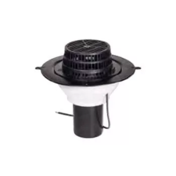   Italprofili "TOP" Bitumenes tetőösszefolyó szett 75 mm átmérő, 250 mm hosszú, fűthető