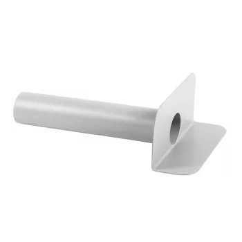   Italprofili PVC oldalkifolyó 90°, 500 mm hosszú, 63 mm átmérő