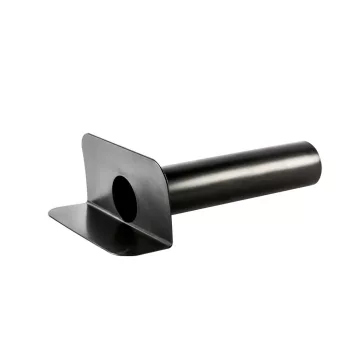   Italprofili bitumenes oldalkifolyó 63mm átmérő - 90°, 500 mm hosszú