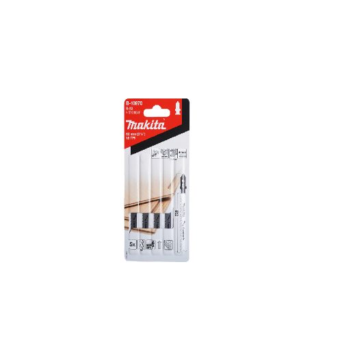 MAKITA 5db BiM B-53 szúrófűrészlap LAMINÁLT, befejező, TPI:15, L:82mm