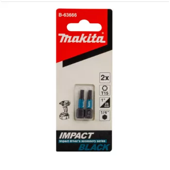MAKITA impact BLACK csavarbehajtó bit T15 25mm