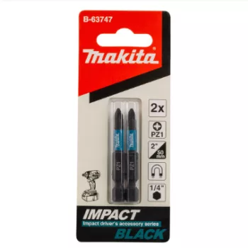 MAKITA impact BLACK csavarbehajtó bit PZ1 50mm