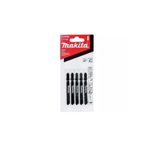 MAKITA 5db HSS - szúrófűrészlap FÉM, általános, TPI:21, L:75mm