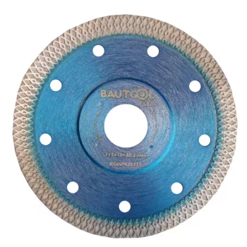   BAUTOOL Gyémánttárcsa kerámiához, csempéhez, porcelánhoz 9/125 mm/1,2 mm erősített