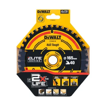Dewalt Extreme Körfűrészlap 165x20mm, 40 fog 18° WZ