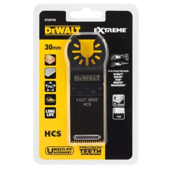 Dewalt Oszcilláló HCS penge 30mm keményfa