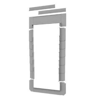   DAKEA Burkolókeret sík tetőfedő anyagokhoz több részes oldalelemmel 55x78