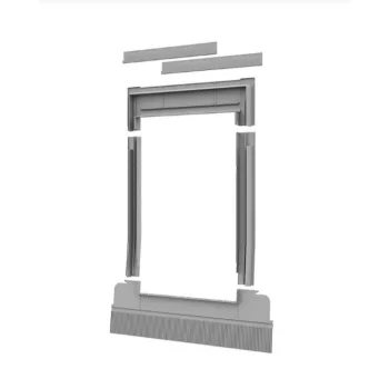 DAKEA Burkolókeret cseréptetőhöz 55x78, max 50mm-ig 