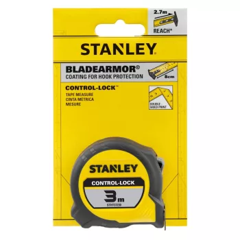 Stanley Control-Lock Mérőszalag 3 méter
