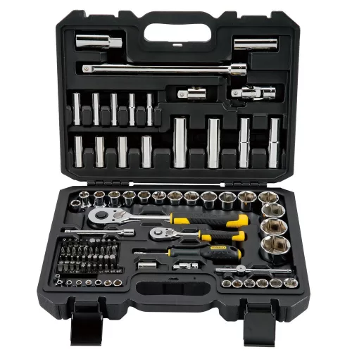 Stanley 1/4 1/2 dugókulcs készlet 96 PCS